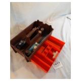 ARTISTS PAINT TRAY WITH DRAWER