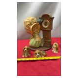 Byron Molds Holly Hobby Little Girl with Cat &