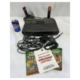 Vtg Original 1980s Atari 2600 with joysticks and