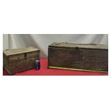 Vintage wood boxes