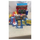 Twin Power Tower with Lampholders, mustard &