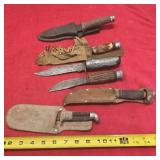 Knifes and sheath