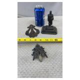 Vintage Cast Iron Note Letter Receipt Holder