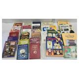 Books on marbels,antique price guides, gemstones