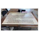 Vtg Periodic Table of Elements Poster, hp Printer