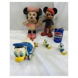 Vintage Walt Disney Donald Duck with 3 Duckings