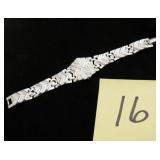 UNIQUE SARAH COVENTRY SILVER TONE