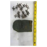 Vtg Jacks with Original Leather Pouch