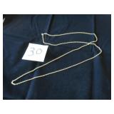 GOLD TONE CHAIN LONG SO COULD BE WORN