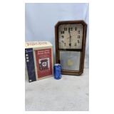 Stratford Handcrafted Desk Clock NIB, Linden