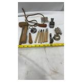 VINTAGE  REEL RETRACTABLE KEY CHAIN BELT CLIP