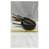 Various  Skillets and Frying Pans