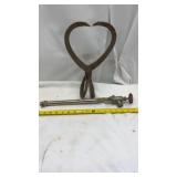 VINTAGE ICE BLOCK/LOG TONGS PRIMITIVE RUSTIC