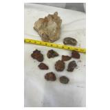 Crystal Quartz Rock, Adamite Rocks Specimens