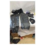 Vtg Harley Davidson Du-Rag & Pr Unbranded Leather