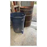 55 gallon Drum & Trash Can