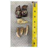 Vtg Chinese Good Luck Dragon Resin Figurine