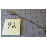 ANTIQUE POCKET WATCH 7" CHAIN, MONOGRAM