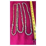 3-Clay Tribal Beaded Strands