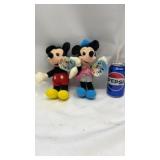 Walt Disneys Plush Playskool Mickey & Minnie Toys
