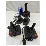 Vintage Atari Joysticks and Paddles