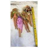 Vtg Mattel Barbie Dolls