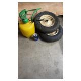 Garden Sprayer & 2 Tubeless 4.80/4.00-8 Tires