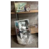 NOS Stainless Kitchen Sink, Faucet & Stopper