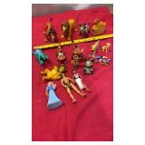 Vintage Lion King Collectible Figures Lot Mattel