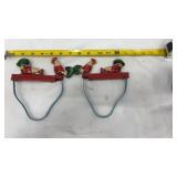 Vintage China 60ï¿½s Metal Tin Toy Litho Handle