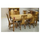 Beautiful basset Birdseye Maple dining Room table