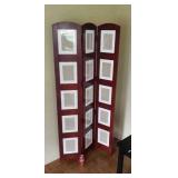 Tri fold picture frame screen