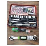 Socket set new versatile wrench and new universal