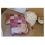 Bedding for the electric adjustable bed.