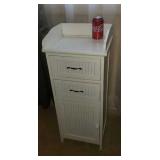 Small white nightstand