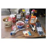 Oils hardware spark plugs zip ties