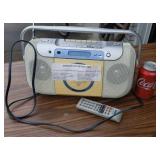 Sony radio/CD player with remote