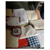 Anti-slip mats, tablecloths, pot holders.