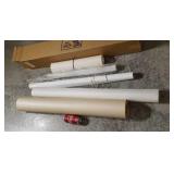 Rolls of paper for banquet tables