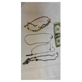 Four necklaces