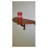 Small wall mount shelf