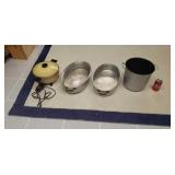 ALUMINIUM roast her stock pot electric sauce pan