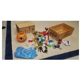 Wood advertising Box kids toys