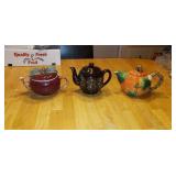 3 Tea Pots