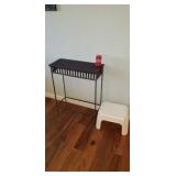 End table & step stool.