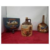 Ceramic Chicken Decor wall hanging and jug