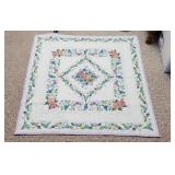 44 x 44 Cross Stitch Lap Quilt