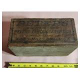 Peters Air Rifle  Wooden Crate