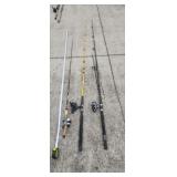 Zebco RX 20, Zebxo omega 33, Mitchell 324 Reels