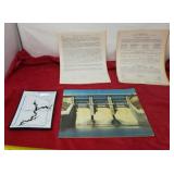 Shelbyville Advertizing ashtray and Dedication